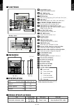 Предварительный просмотр 6 страницы Fujitsu AO G12LALL Series Design & Technical Manual