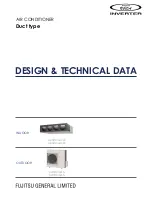 Fujitsu AO*G30LETL series Technical Data Manual preview