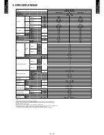 Preview for 8 page of Fujitsu AO*G30LETL series Technical Data Manual