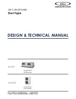 Fujitsu AO*G45LETL series Technical Manual preview