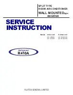 Preview for 1 page of Fujitsu AO* R09LECN Service Instruction