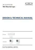 Предварительный просмотр 1 страницы Fujitsu AO*R24LCC Design & Technical Manual