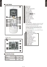 Предварительный просмотр 7 страницы Fujitsu AO*R24LCC Design & Technical Manual