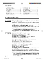 Preview for 2 page of Fujitsu AOBR09LGC Operating Manual