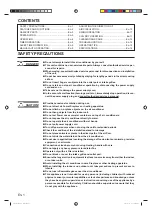 Preview for 2 page of Fujitsu AOBR24LFL Operating Manual