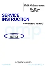 Preview for 1 page of Fujitsu AOG60LATT Service Instruction