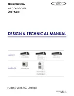 Предварительный просмотр 52 страницы Fujitsu AOGA18FBTAH Design & Technical Manual