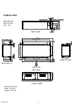 Предварительный просмотр 3 страницы Fujitsu AOHA72LALT Service Manual