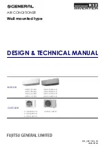 Fujitsu AOHG07KETA Design & Technical Manual предпросмотр