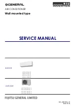 Fujitsu AOHG07KGCA Service Manual preview