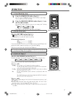 Preview for 7 page of Fujitsu AOT12LSAC Operating Manual