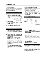 Preview for 6 page of Fujitsu AOT13PNA Operating Manual