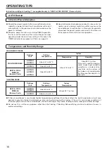 Preview for 16 page of Fujitsu AOT18A Operating Manual