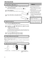 Preview for 6 page of Fujitsu AOT18F Operating Manual