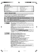 Preview for 2 page of Fujitsu aot19fbb2 Operating Manual