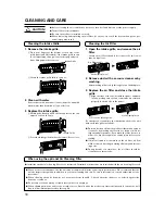 Предварительный просмотр 14 страницы Fujitsu AOT24LMADL Operating Manual