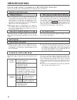 Preview for 14 page of Fujitsu AOT25AN Operating Manual