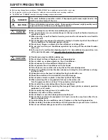 Preview for 3 page of Fujitsu AOT36AC3 Operating Manual