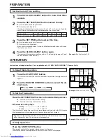 Предварительный просмотр 4 страницы Fujitsu AOT90EP Operating Manual