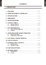 Preview for 3 page of Fujitsu AOTG18KMCA Technical Manual