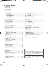 Preview for 2 page of Fujitsu AOTG30LATL Operating Manual