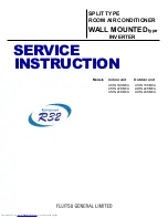 Предварительный просмотр 110 страницы Fujitsu AOTG36LATT Service Manual