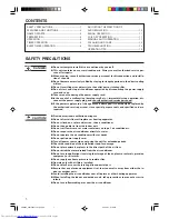 Preview for 2 page of Fujitsu AOTR07JCC Operating Manual