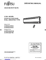 Fujitsu AOTR24JFCB Operating Manual preview