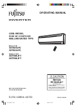 Preview for 1 page of Fujitsu AOTR30JFT Operating Manual