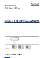 Fujitsu AOU 9RLFW Design & Technical Manual preview