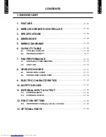 Preview for 3 page of Fujitsu AOU 9RLFW Design & Technical Manual