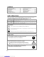 Предварительный просмотр 3 страницы Fujitsu AOU12C1 Operating Manual