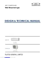 Fujitsu AOU12RL2 Design & Technical Manual preview