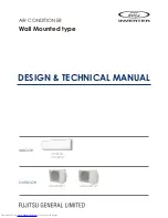 Предварительный просмотр 1 страницы Fujitsu AOU12RLFW1 Technical Manual