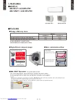 Предварительный просмотр 4 страницы Fujitsu AOU12RLFW1 Technical Manual