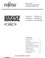 Fujitsu AOU12RLS3H Service Manual preview