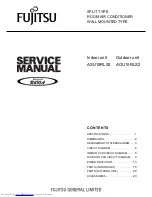 Fujitsu AOU15RLS2 Service Manual preview