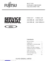 Preview for 1 page of Fujitsu AOU15RLS3 Service Manual