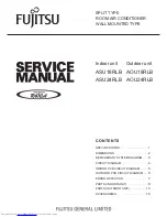 Предварительный просмотр 1 страницы Fujitsu AOU18RLB Service Manual