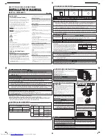 Preview for 1 page of Fujitsu AOU18RLFC Installation Manual