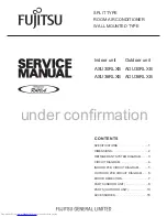 Preview for 1 page of Fujitsu AOU30RLXB Service Manual