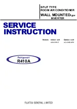 Preview for 1 page of Fujitsu AOU30RLXEH Service Instruction