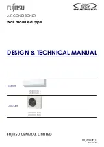 Fujitsu AOUH30LPAS1 Design & Technical Manual предпросмотр