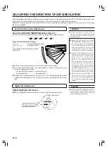 Предварительный просмотр 12 страницы Fujitsu AOY12ASQT Operating Manual