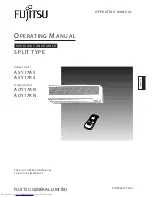 Fujitsu AOY17AN Operating Manual preview