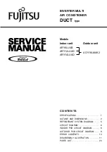 Fujitsu AOY18LMAK2 Service Manual preview