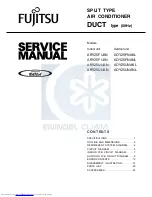 Fujitsu AOY25FNAKL Service Manual preview