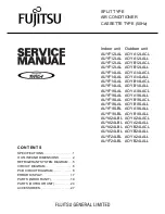 Fujitsu AOYA18LALL Service Manual preview