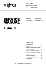 Preview for 1 page of Fujitsu AOYA45LCTL Service Manual