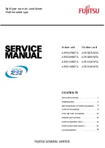 Preview for 1 page of Fujitsu AOYG07KMTA Service Manual